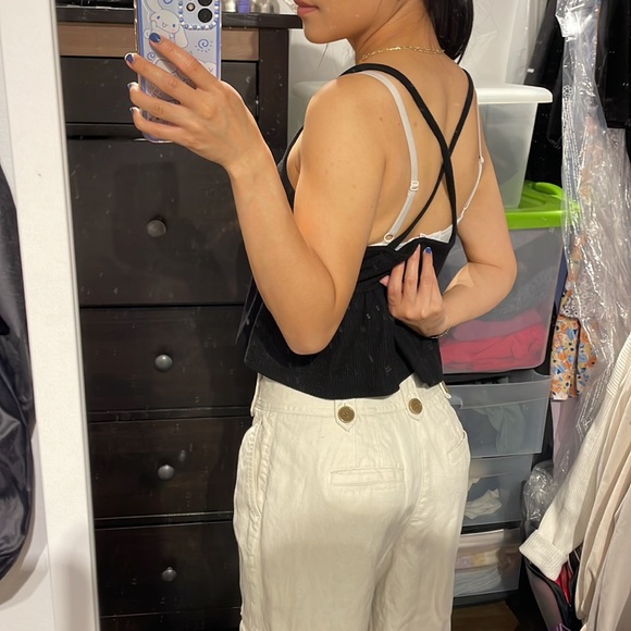 Cross back tank top from GARAGE - Picture 3 of 3